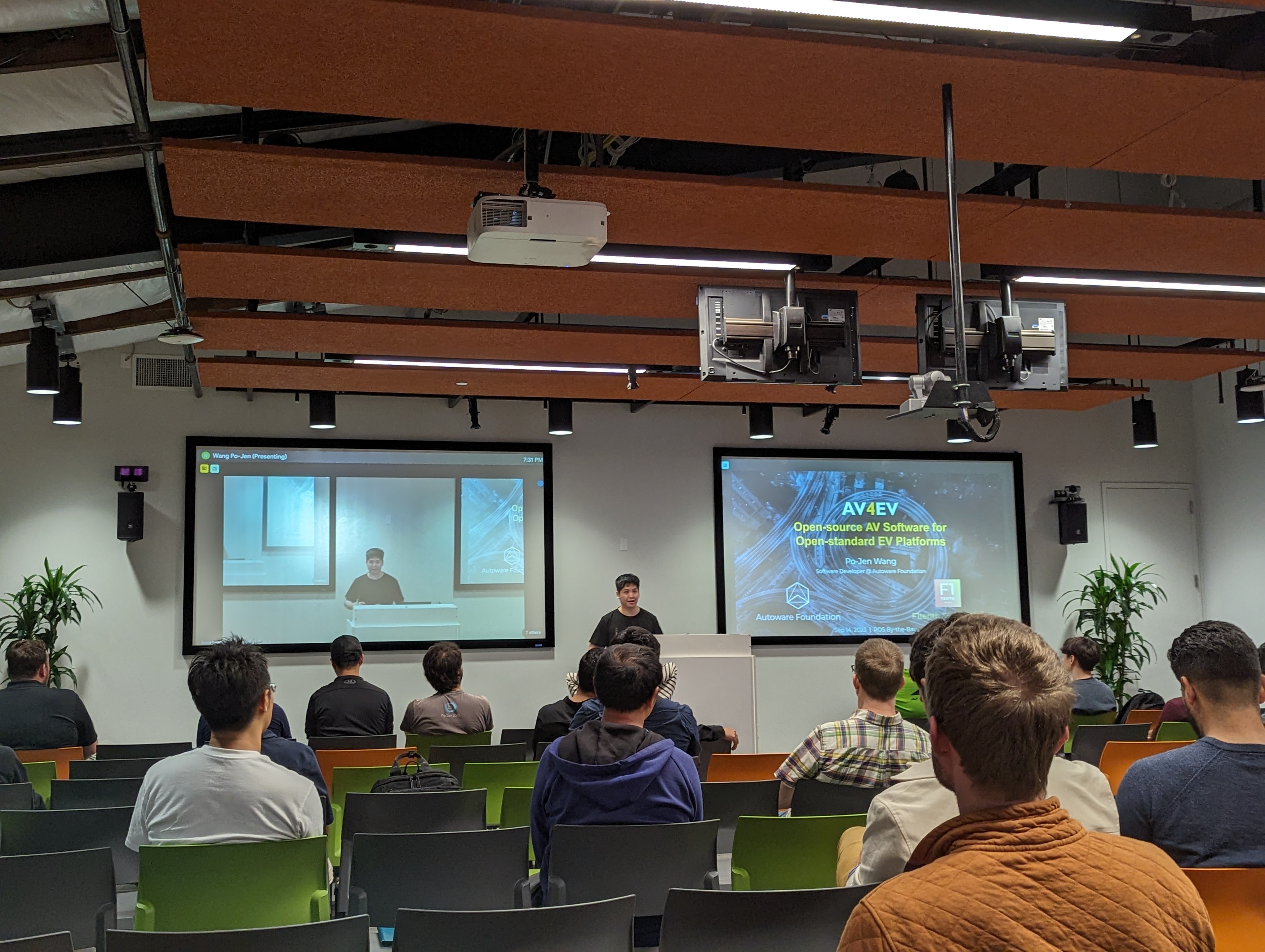 Autoware Foundation was in ROS By-the-Bay meetup