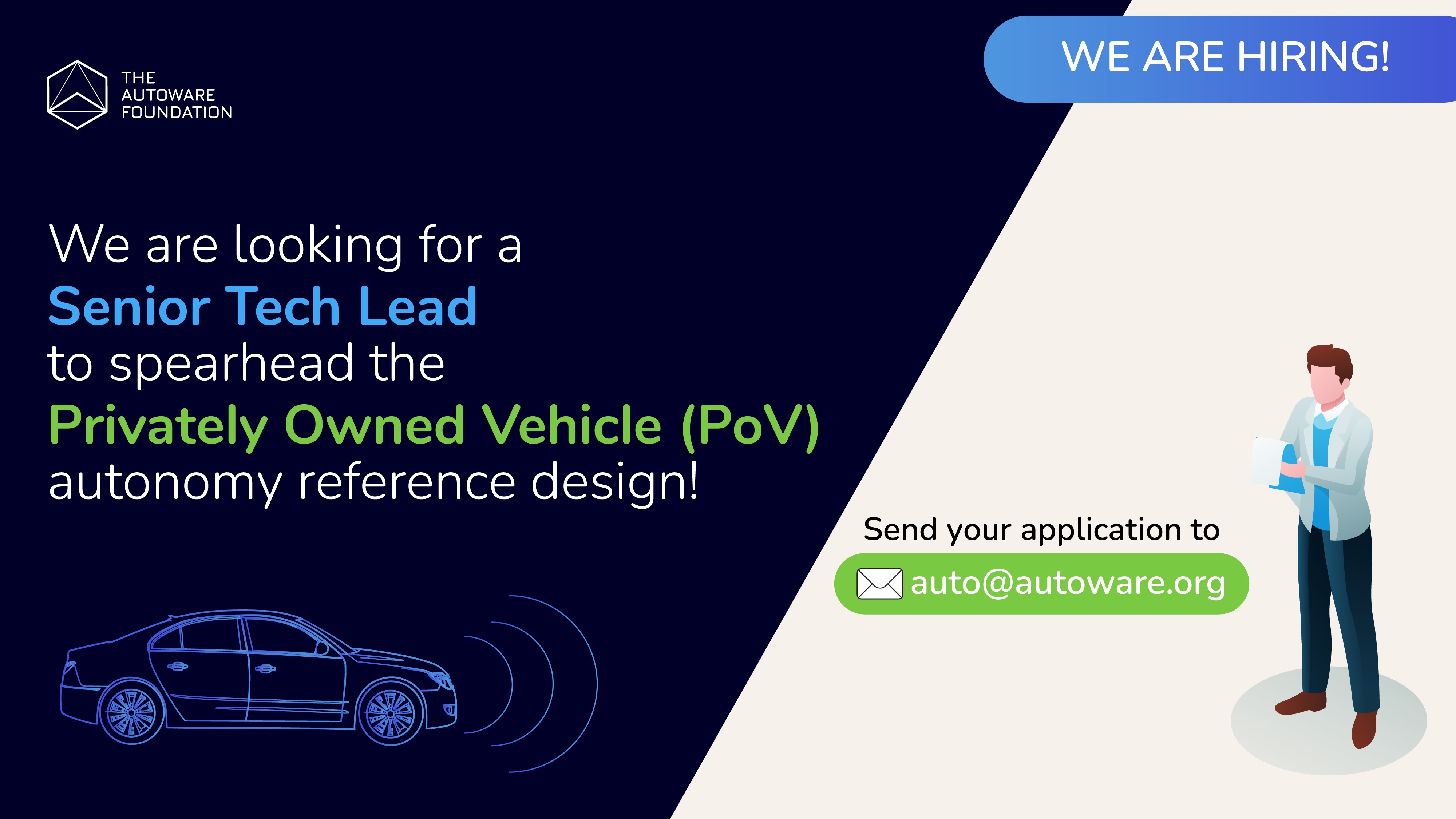 We Are Hiring! – Senior Tech Lead for Privately Owned Vehicle (PoV) Autonomy