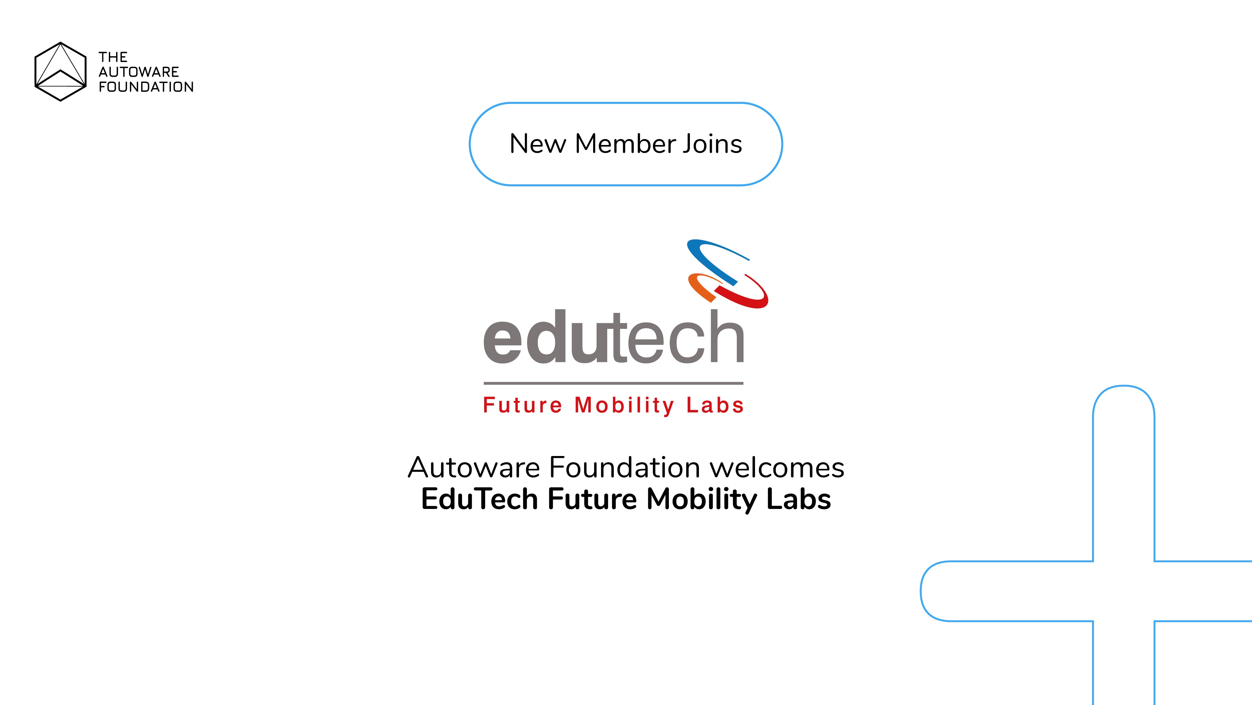 EduTech Future Mobility Labs joins the Autoware Foundation!