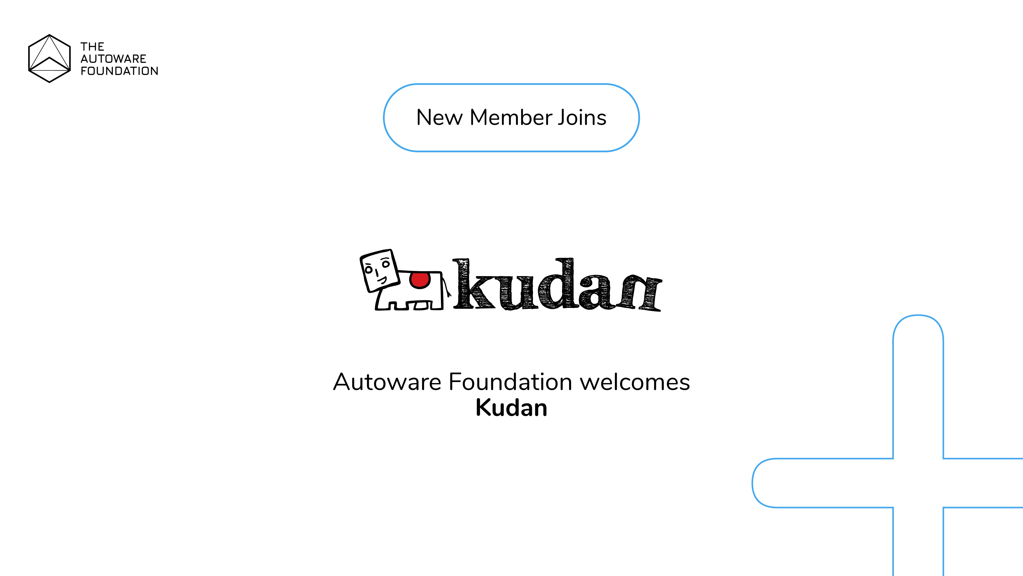 Kudan joins the Autoware Foundation