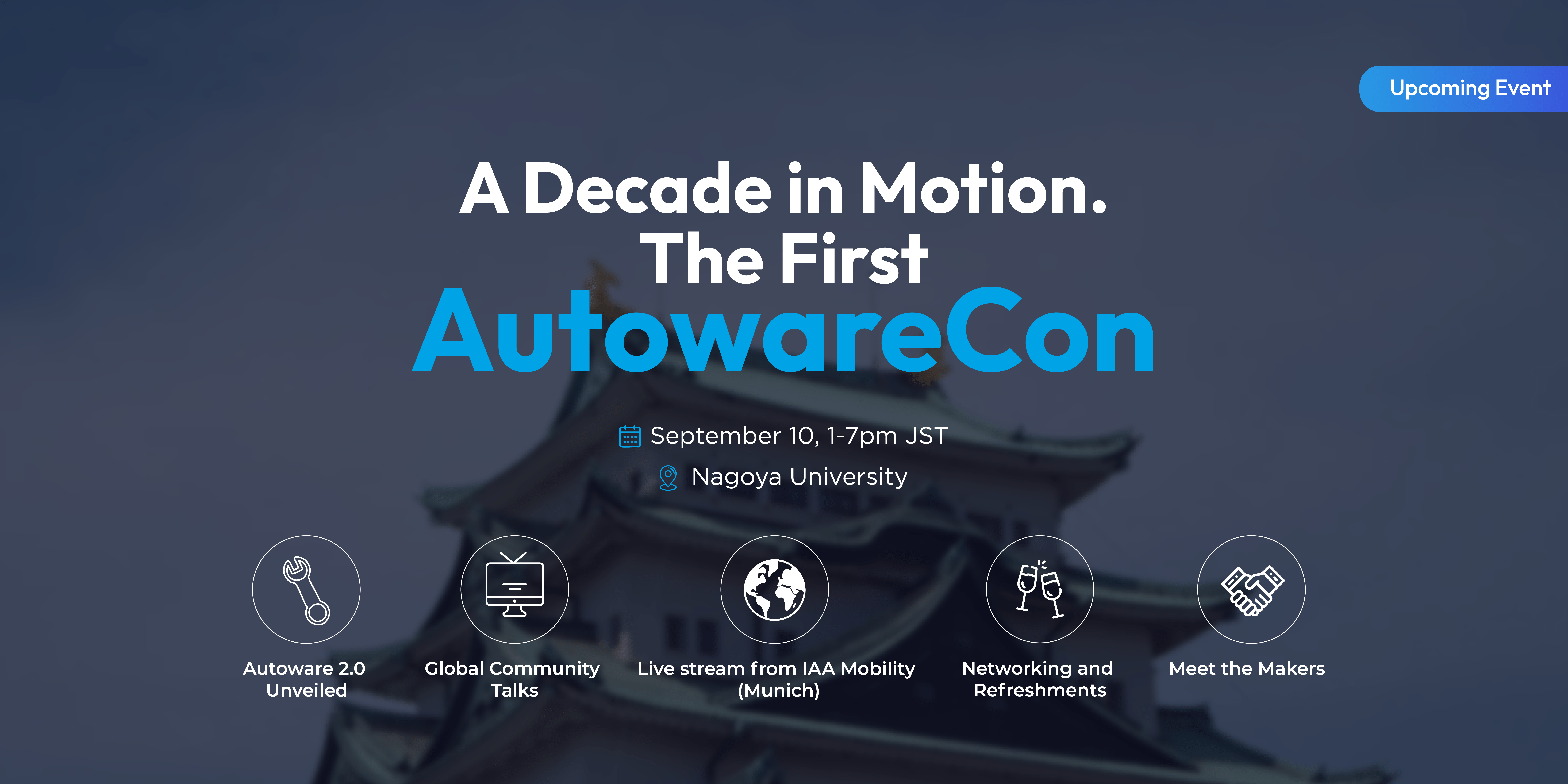 A Decade in Motion. The First AutowareCon.