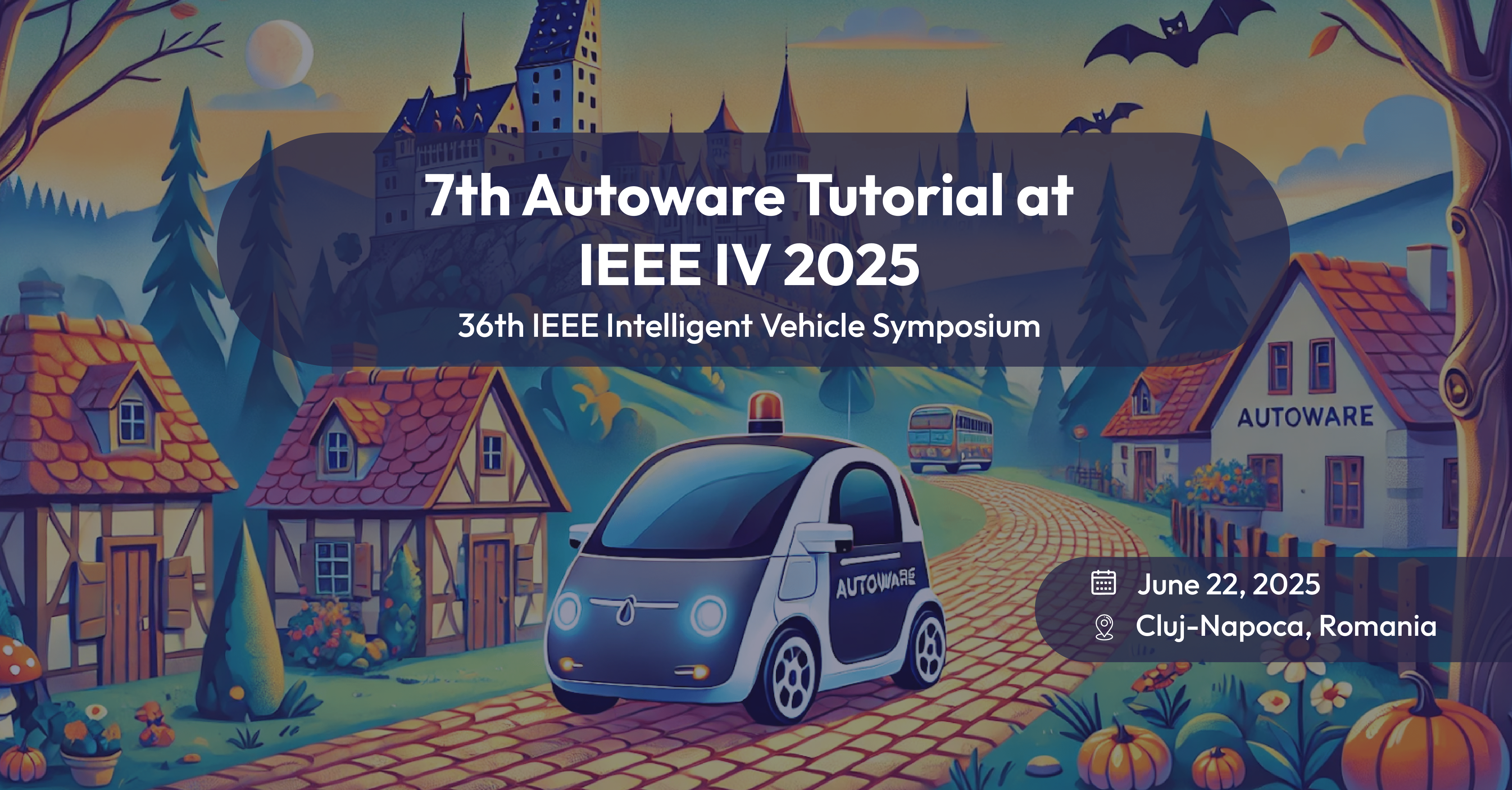 Autoware Tutorial at the IEEE Intelligent Vehicles Symposium (IV 2025)