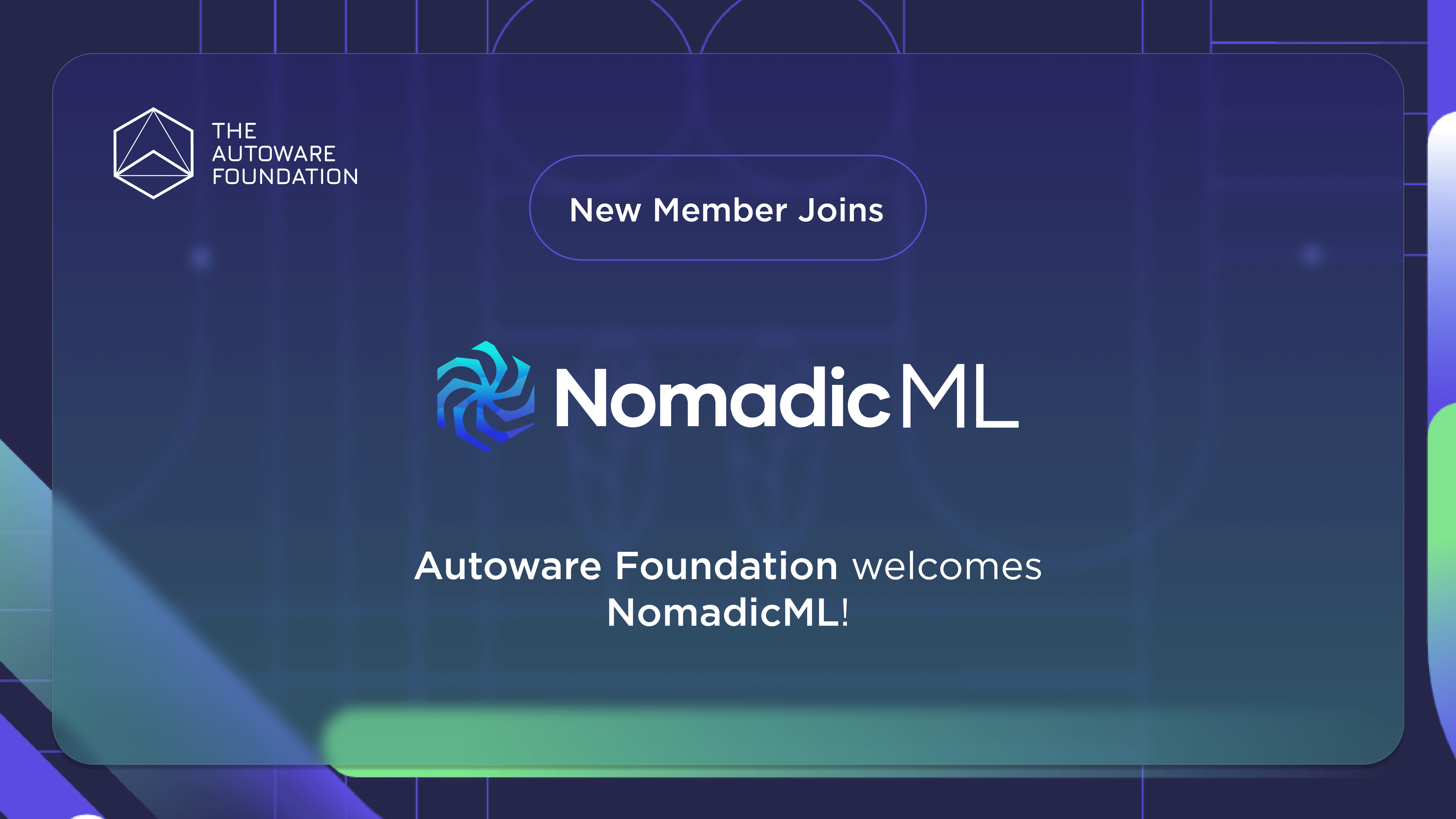 NomadicML Joins The Autoware Foundation!
